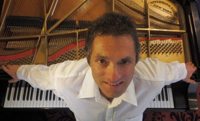 Versatile uplifting solo piano Christopher Boscole