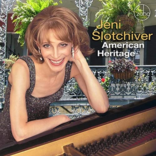 Bustling beautiful American piano Jeni Slotchiver
