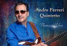 Exciting expansive freewheeling jazz Andre Ferreri Quintetto