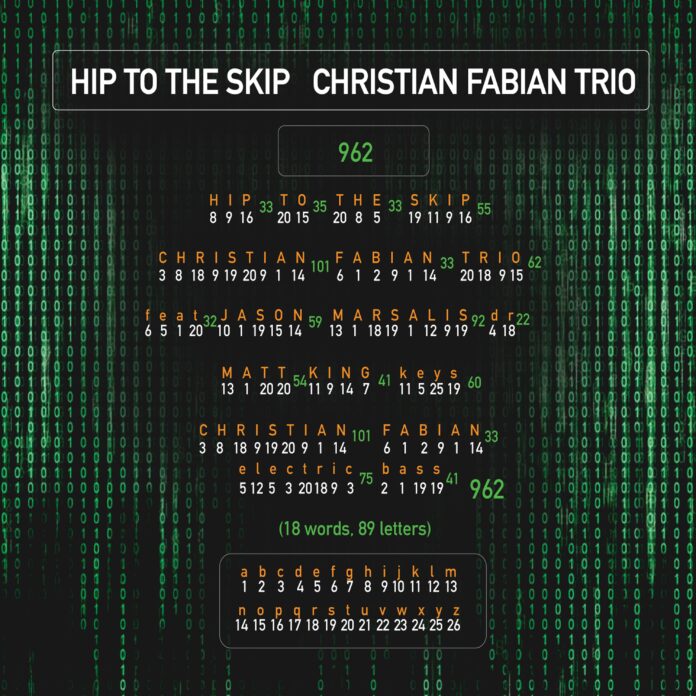 freely flowing jazz funk fun Christian Fabian Trio